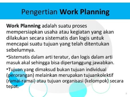 Pengertian Planning