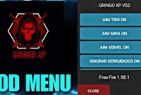 Gringo XP 56 Apk Mod Menu Free Fire